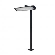 Eurofase EF6108PMB - 8FT POLE MOUNT,SINGLE 61IN,BLK